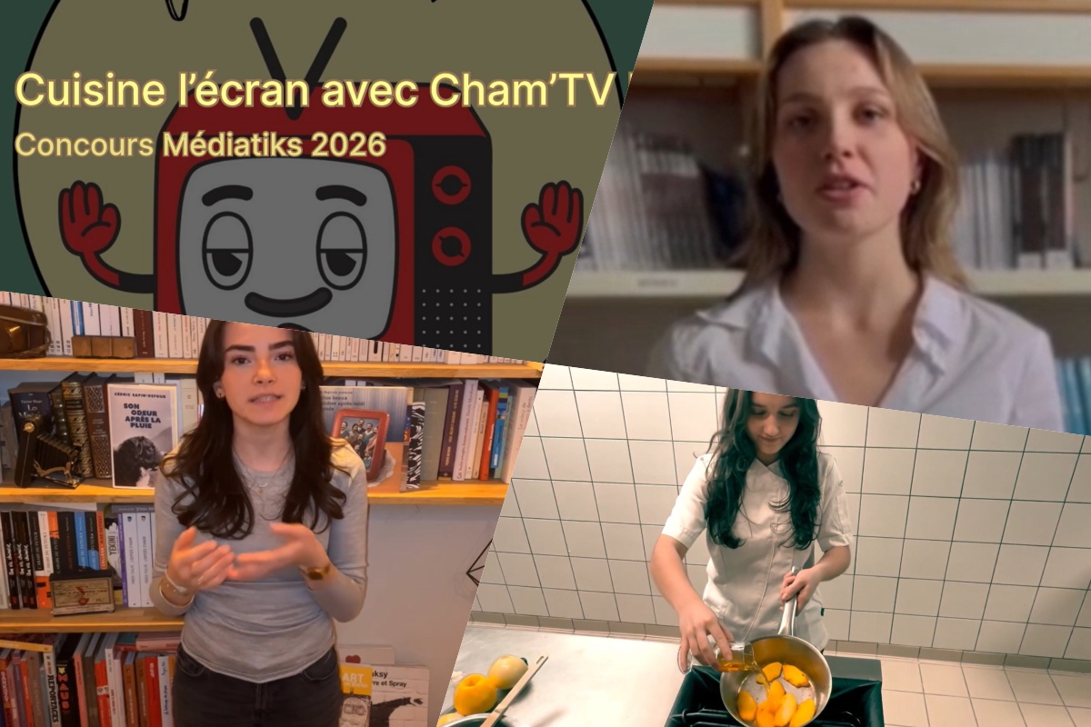 LyceeCham's tweet photo. Premier prix académique dans la catégorie Lycée du concours médiatiks pour la WebTV : Un grand bravo à toutes et tous les élèves engagés dans cette aventure médiatique !
https://t.co/tV80kKRSb9 https://t.co/um2IUwd2dr