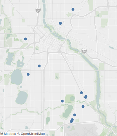 CrimeWatchMpls's tweet photo. Numerous property damage reports overnight and into this morning across Minneapolis, with a concentrated number of them in the neighborhoods east of Lake Nokomis. https://t.co/PxwZHsvSg4