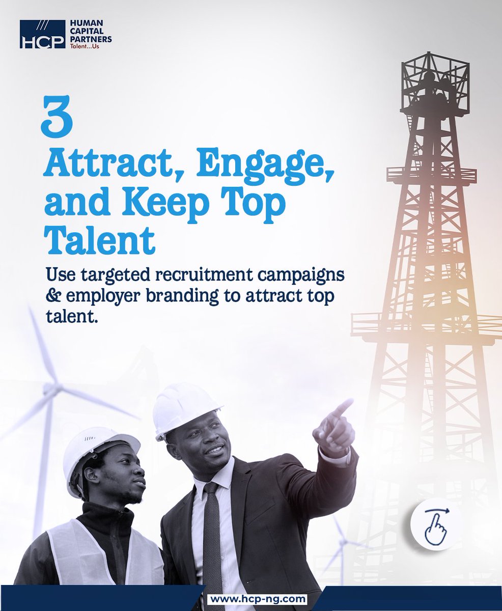 HumanCapitalP's tweet photo. Nigeria's energy sector is expanding, but the talent pipeline isn't keeping up.

However, many energy firms are finding it harder to:
✅ Hire locally experienced professionals
✅ Retain technical talent post-training
✅ Build succession depth for specialised roles

07033068627 https://t.co/4VcD0tsTwh