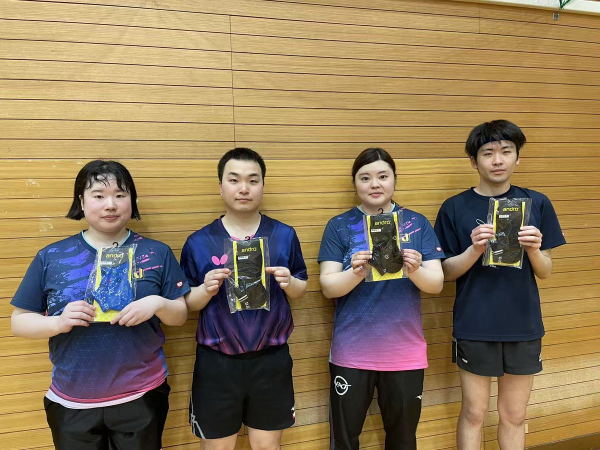 jctk2022's tweet photo. 【星☆TTC杯・試合結果①】
2026/04/26(日)
リーグ１：
　1位：チームくるむ
　2位：TTS&amp;ITS三鷹

リーグ2：
　1位：ケセランパセンラン
　2位：はぎちゃんズ

▼今後大会▼
https://t.co/flHffSLCtK

@spinonlineworld
#SpinOnline
#スピンオンライン
#日中杯
#星卓球センター https://t.co/itO0nNmJ9H