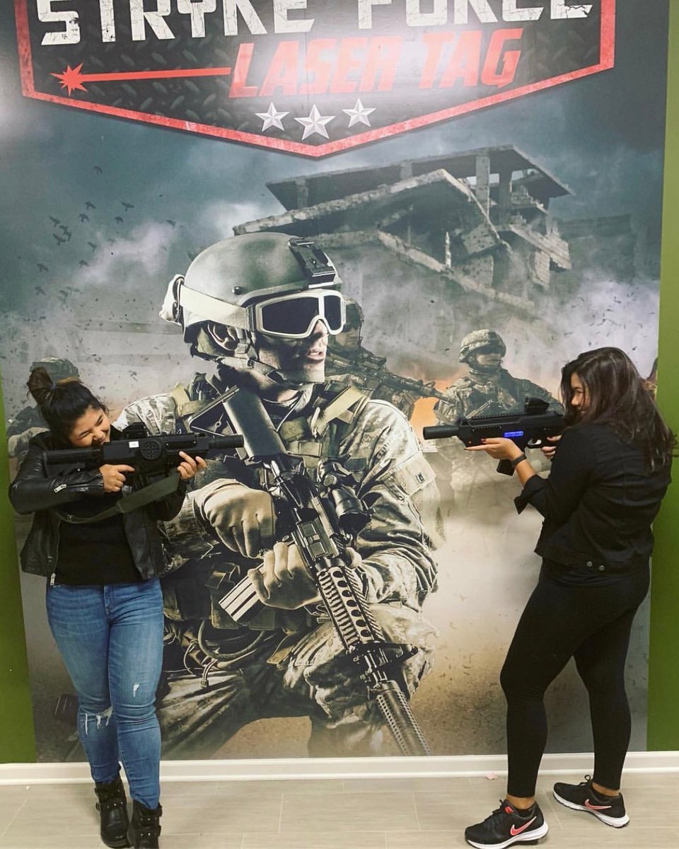 Friendly rivalries make the best battles. 😏

💥 Book your Stryke Force Laser Tag match: heyor.ca/myZr9J