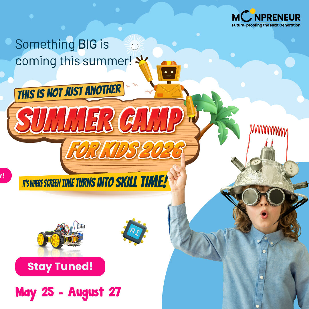 AlokkJain's tweet image. This is not another summer camp.

Something bigger is coming.

Screen time becomes skill time.

Will your child be ready?

Prepare now. shorturl.at/iAMEu

#Moonpreneur #SummerCamp #FutureSkills
