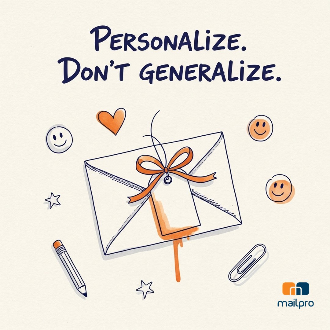 Mailpro_es's tweet image. "Hi friend" is fine. "Hi Sarah, here's what you missed" is better. Personalization is the cheapest open-rate boost there is.
mailp.ro/-D7FJhS
#Personalization #EmailTips #CRM #MarketingAutomation #Newsletter