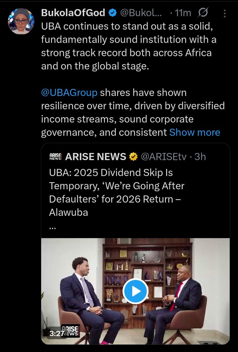 UBA &amp; Tony Elumelu don go pay influencers 😂