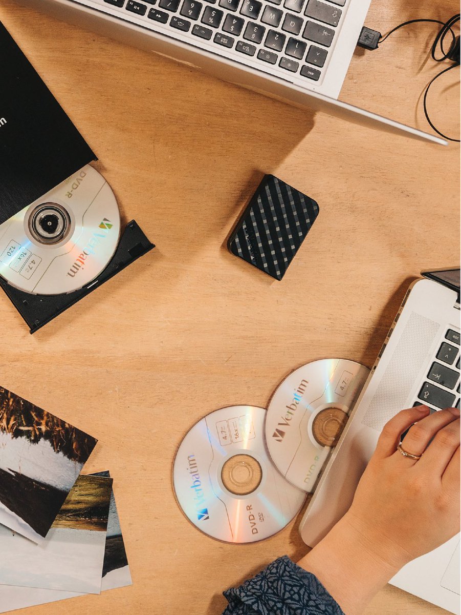 usverbatim's tweet image. When it matters the most, go physical. Verbatim CDs and DVDs protect raw footage, finished edits, and music with long‑lasting reliability.
#Verbatim #AnywhereEveryday #contentcreator #digitalarchive