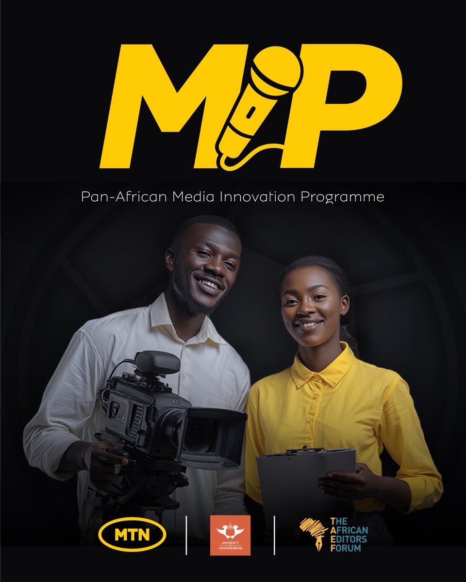 MTNSSD's tweet photo. 📢 Applications Open: MTN Media Innovation Programme 2026

South Sudan journalists—apply for the 12-week Pan-African fellowship delivered by the University of Johannesburg with the African Editors’ Forum.
✅ 2 slots offer

Apply: https://t.co/uqX9cftqAf
Deadline: 30 April 2026 https://t.co/6mrlUs9tMf
