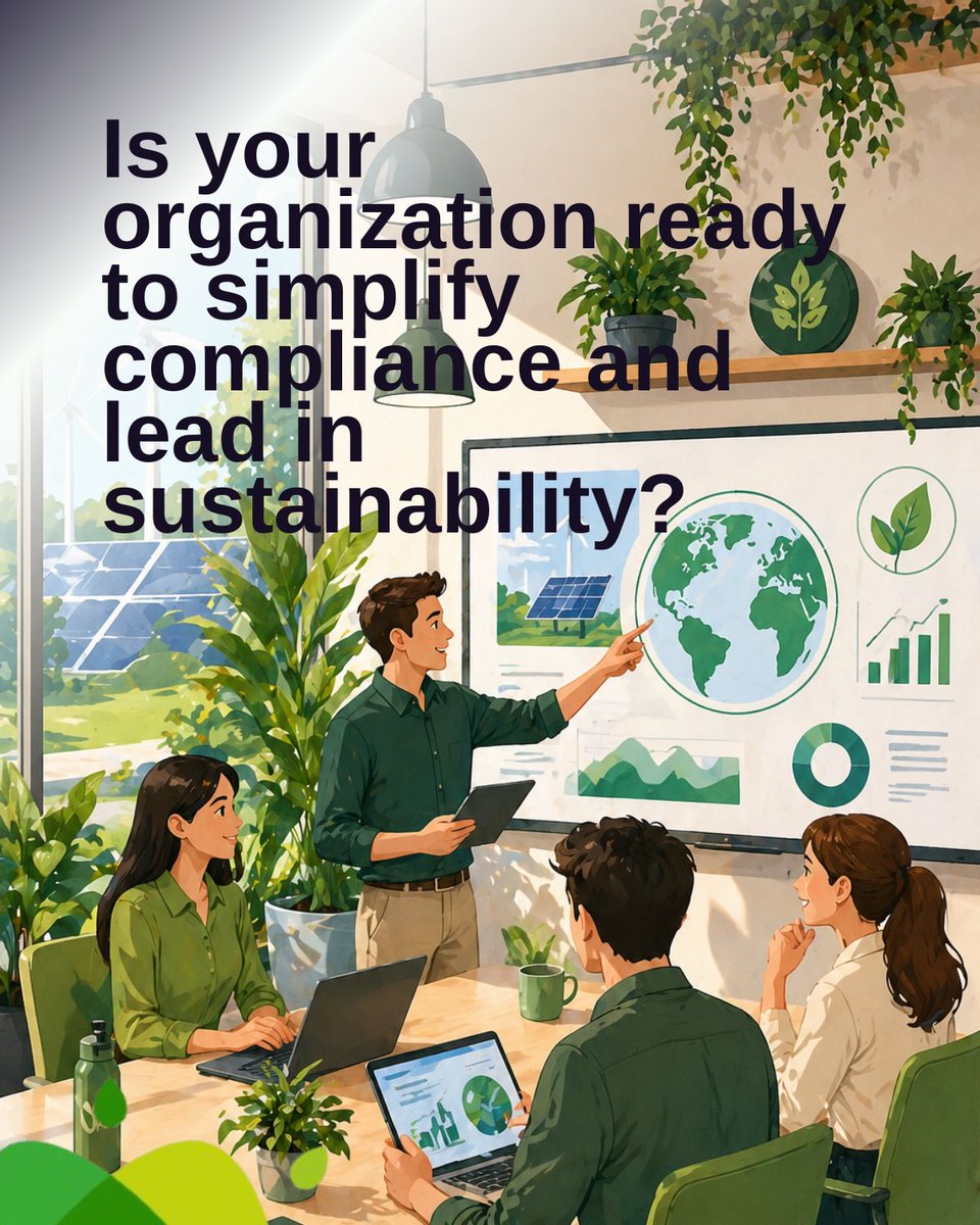 BiosphereSust's tweet image. Compliance can be simple 🌱Turn sustainability into measurable impact with Biosphere Certification 🌱 ✅
📩 info@biospheresustainable.com
🌍#Biosphere #Sustainability #SDG #ESG #ResponsibleBusiness #CorporateSustainability