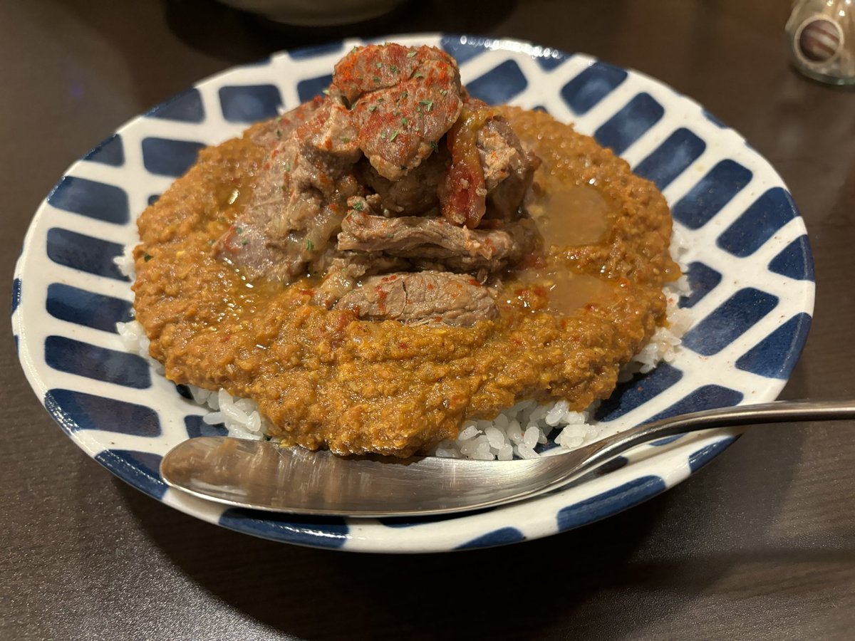RednoTRPGaka's tweet photo. 誕生日でした
でも貼る画像も無いので美味しかったカレーの画像を載せておきますね https://t.co/dQNLdF3ID6