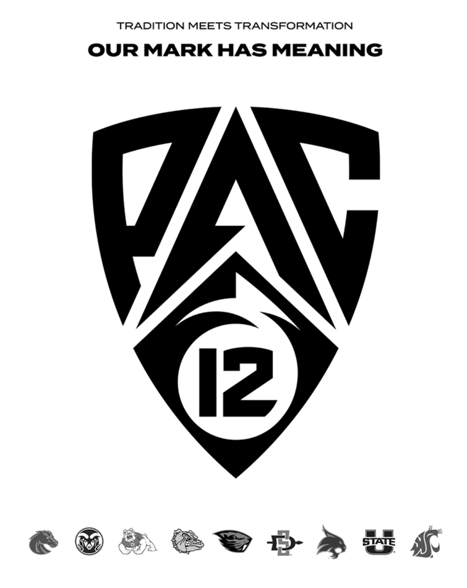 RossDellenger's tweet image. Pac-12 unveils its new logo