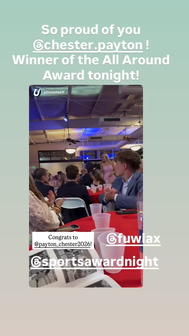 SCSportsReport's tweet image. Scenes from the sold out 7th Annual Charlotte Lacrosse Awards Dinner last night!   #Family #Success