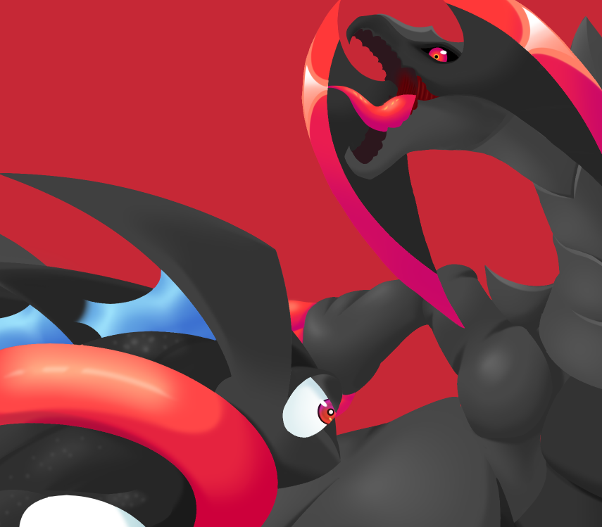 AM_Cartoonist's tweet photo. Shiny Greninja vs Haxorus 🐸🦖
Avance 2 ✏︎ https://t.co/uQBV5qytoY