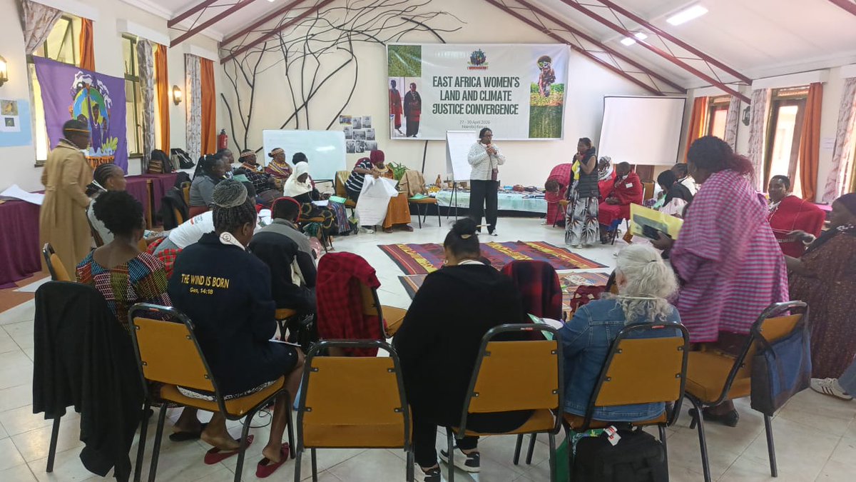 AcsaUganda's tweet image. 📌 #CurrentlyUnderway: @AcsaUganda has joined other stakeholders for a 3-day event at the East Africa Women’s #Land and #ClimateJustice Convergence in Nairobi, Kenya. Representatives from Kenya, Uganda, Tanzania, and the DRC are in attendance.  🧵/1

Day 1⃣ in pictures: