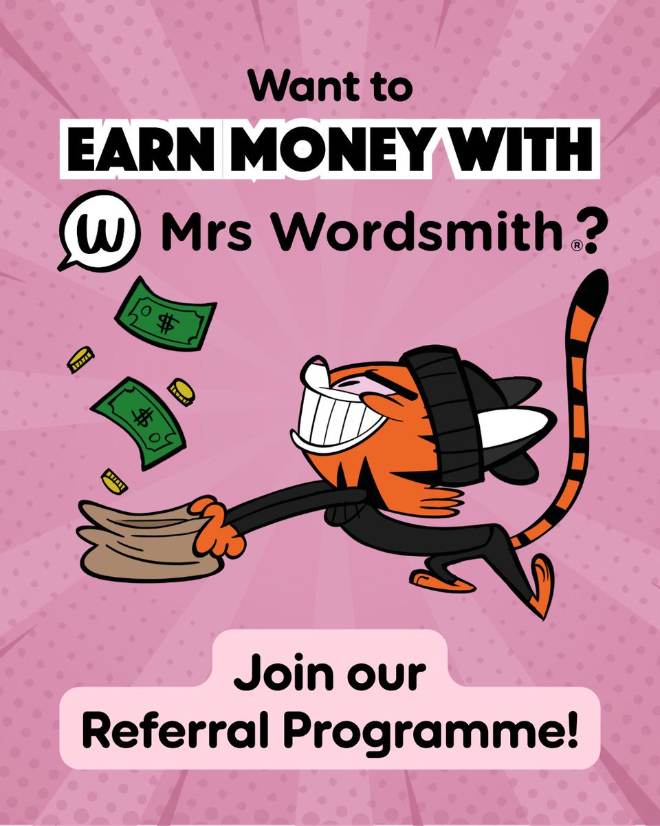 mrswordsmith_'s tweet image. Now we're paying you back.
Share your link → your friend gets $5 off → you get $5 cash. No codes, no catches, no expiry.
Link in bio 👇 #MrsWordsmith #ReferAFriend