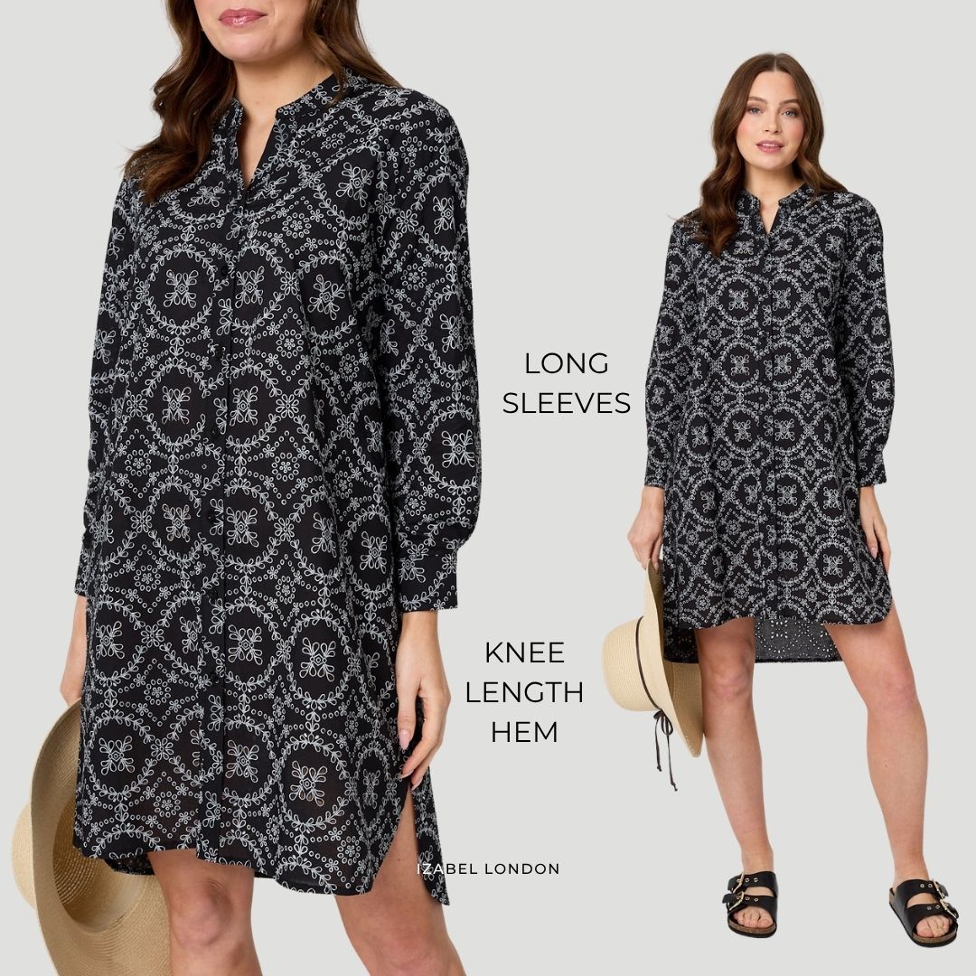 izabellondon's tweet image. Cosy and chic ✨ izabel.com/products/t1777…

We love this longline shirt dress styled over a pair of jeans for a comfortable and loose look. It comes with a collarless V-neck, long sleeves and knee length hem.

#IzabelLondon #Shirt