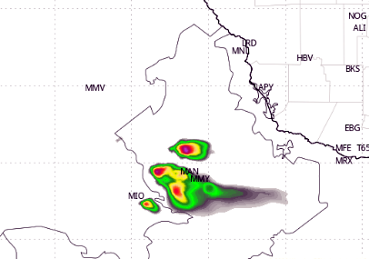 nelvaldez's tweet image. Esta tarde es probable se desarrolle alguna tormenta en las sierras entorno a #Monterrey, especialmente en las sierras del Norponiente, sería de corta duración y generada por las mismas montañas. 

#ClimaDel6