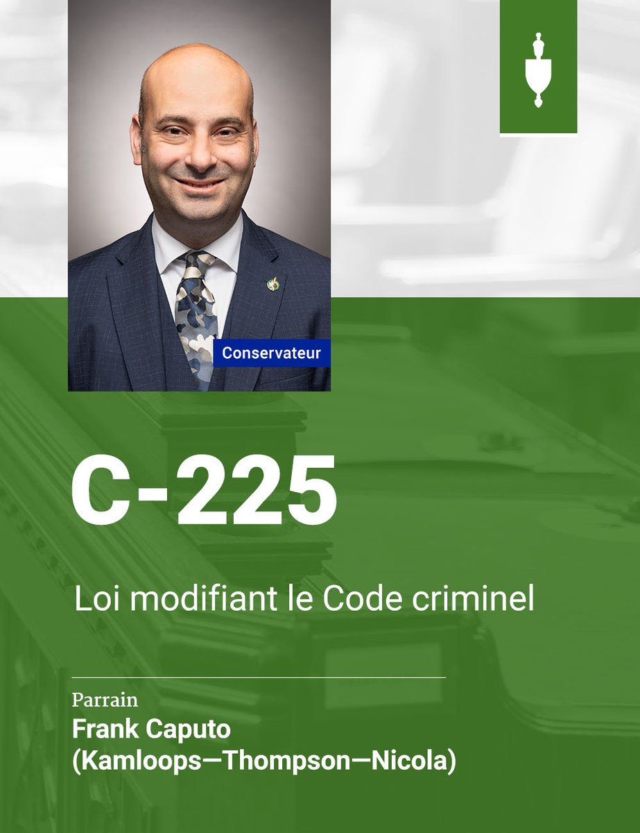 CdcChambre's tweet image. La #Cdc débat du projet de loi #C225 à l’étape de la 3e lecture. 

▶️ Regardez en direct : ow.ly/aZyy50YPxj7