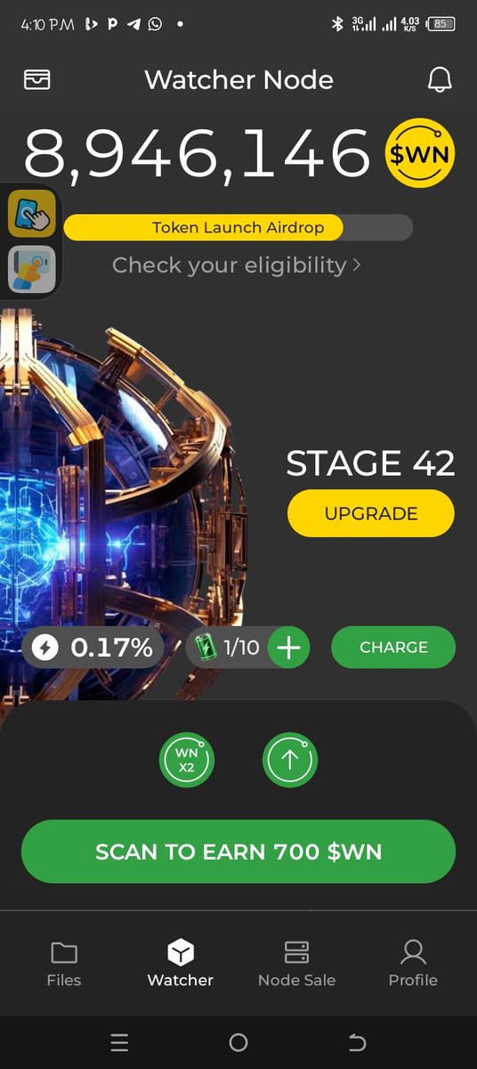 Realsafiboi's tweet photo. @WatchersEverywhere @sapeleDeNetpro  Watcher Node is a decentralized storage system to securely store data safely. It also has a reward program for watchers. https://t.co/z4WL5TVmT3