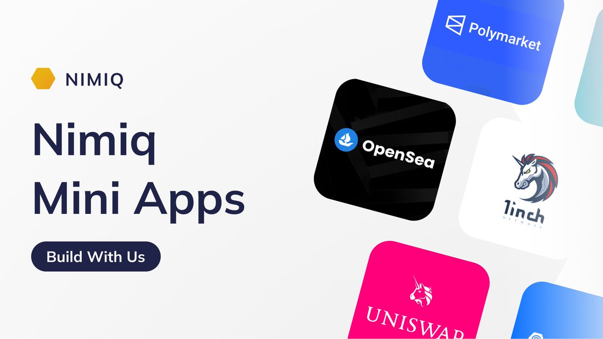 Nimiq Pay has grown into a platform!

Today, we're launching the Mini App Framework.

Build mini apps that run inside Nimiq Pay with access to Nimiq and Ethereum wallets.

All the payment infrastructure is already there. You just build the experience you want.

No app store. No