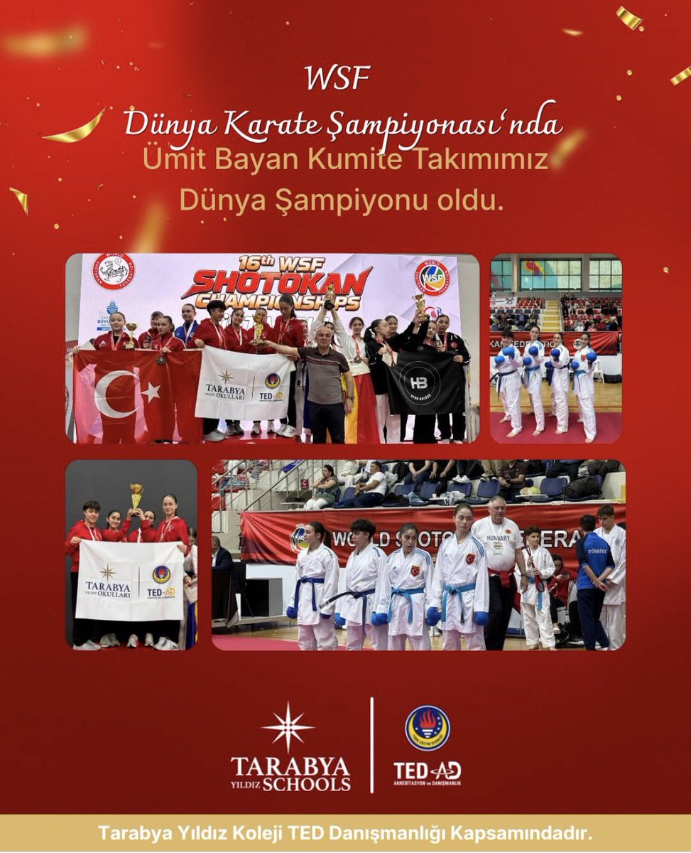 aselcukyasar's tweet photo. Tebrikler Okulumuza 🥇 🏆 
Tarabya Yıldız Okulları I TED AD https://t.co/VwLUPO1EOc