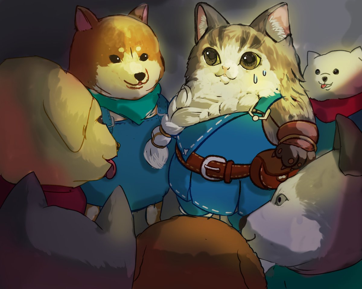 しばいぬす🐕🎨イラスト tweet media