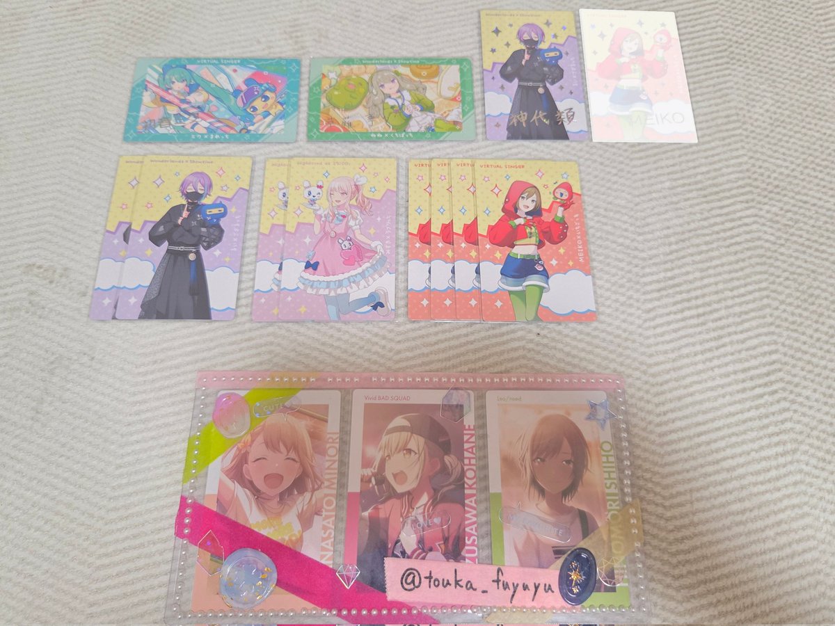 冬花@初回プロカ必読 新規取引(交換･譲渡)5/5以降DM開始 固ツイお知らせ/求等 tweet media