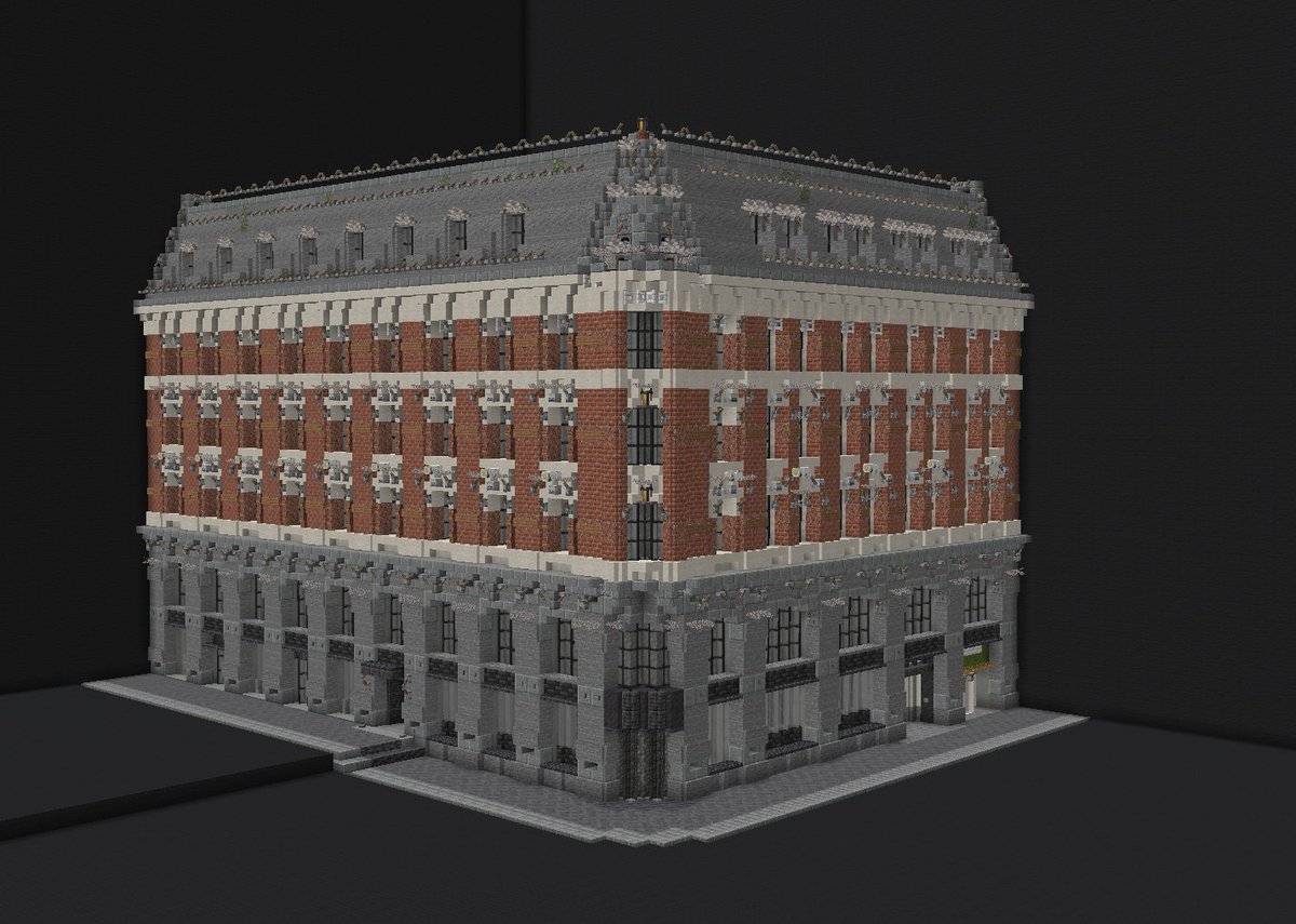 RevenJoakim's tweet image. Architecture 26

Based on Kongens Gate 14 in Oslo.  

#Minecraft #minecraft建築コミュ #architecture #Minecraftbuilds