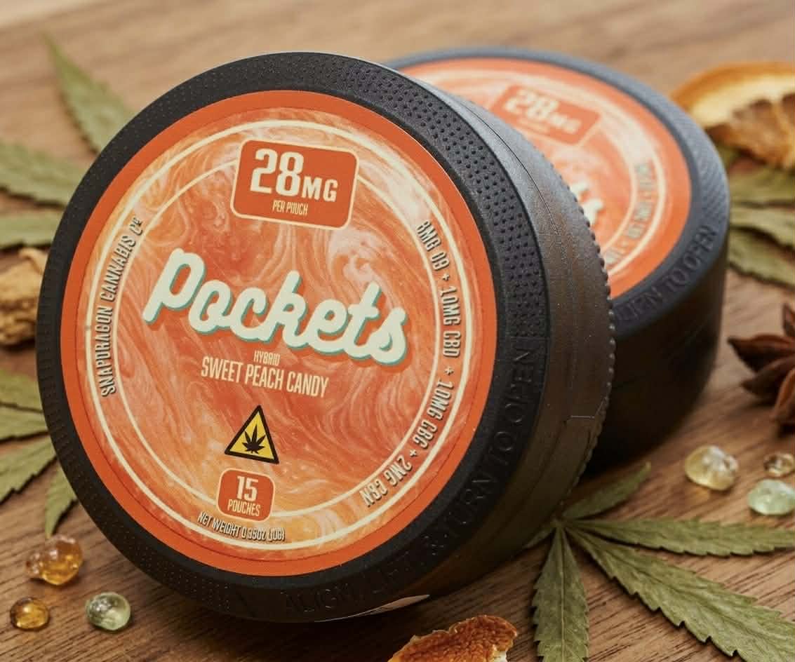 Snapdragon2K16's tweet image. Meet “Pockets”. A perfectly balanced blend of Delta-9 THC, CBD, CBG &amp;amp; CBN powered by RINS9 Nano tech. Smooth lift, clear focus &amp;amp; calm vibes in one pouch. 
Ready to level up your day? 
Grab yours now👉snapdragonhemp.com/product/pocket…

#Pockets #Delta9 #CBD #CBG #CBN