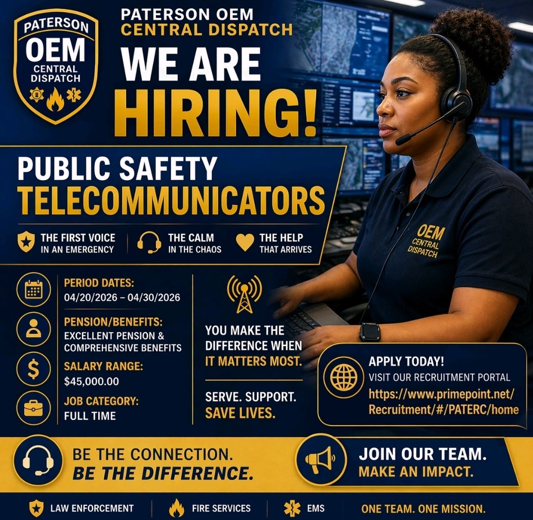 Paterson Police Department tweet media