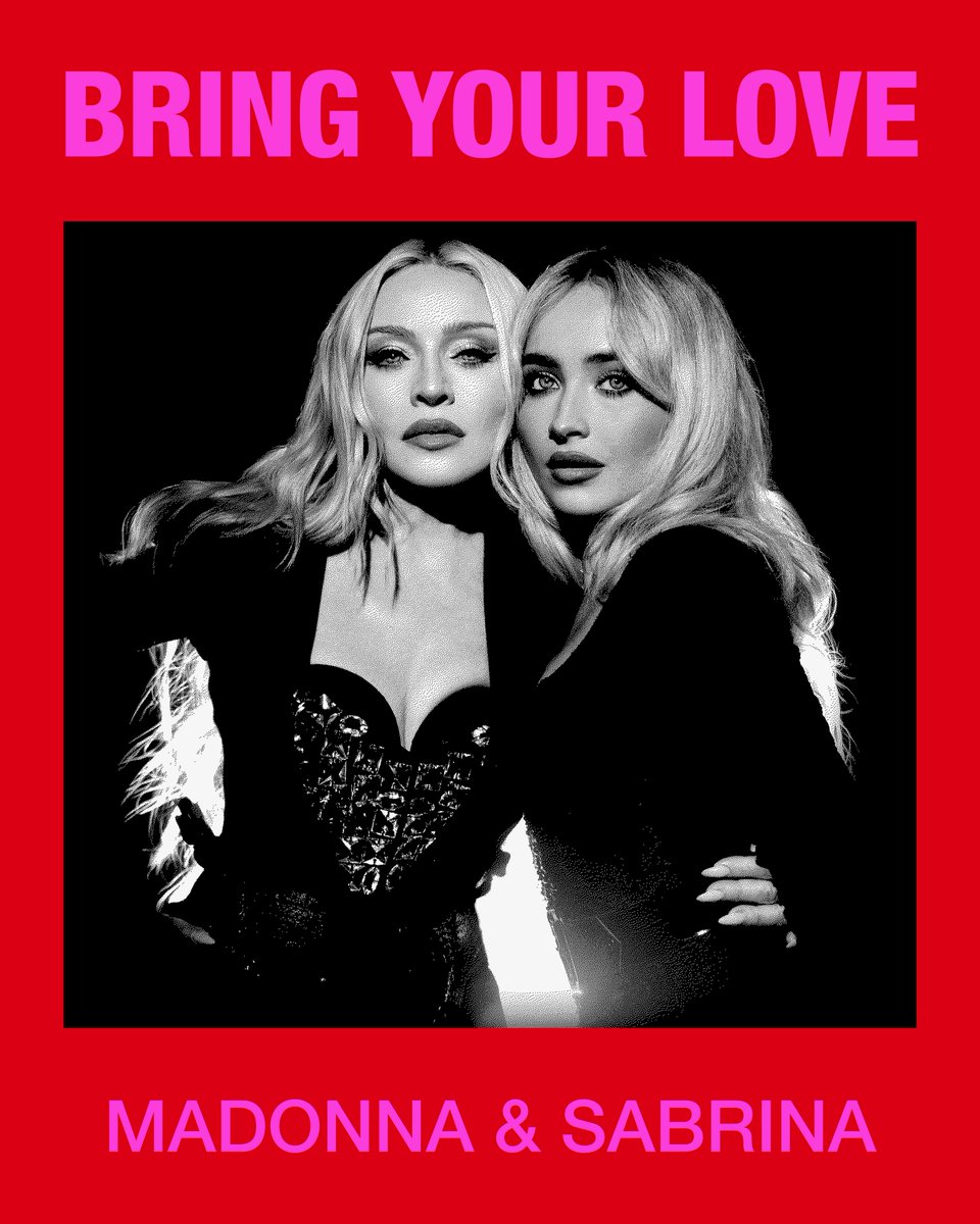 blondes just know how to do it 🤍 bring your love out thursday at 3pm pt / 6pm et! madonna.lnk.to/bringyourlove