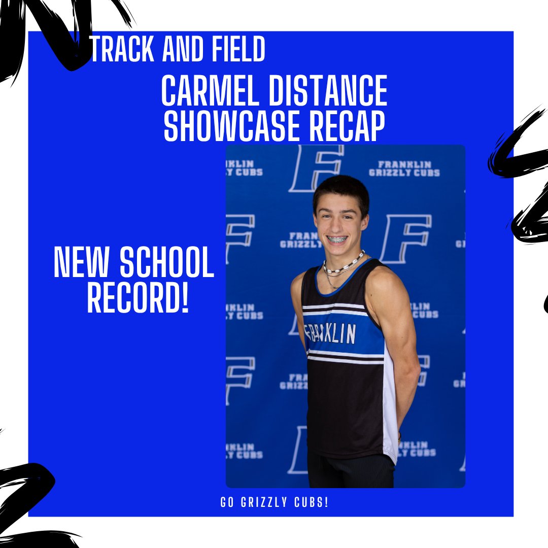 GoGrizzlyCubs's tweet photo. T&amp;F: Fennig Sets New 3200 School Record at Carmel Distance Showcase
https://t.co/LI0EruGF4t https://t.co/DlwoFS6gWX
