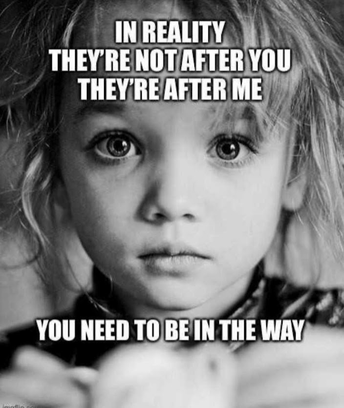 Divinedirtclod's tweet image. .. - / .... .- ... / .- .-.. .-- .- -.-- ... / -... . . -. / .- -... --- ..- - / - .... . / -.-. .... .. .-.. -.. .-. . -.

#SaveOurChildren