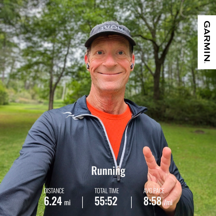 geoffcbrown's tweet image. Monday Flex. 👟 That felt amazing with some 7:30/mile mixed in. #MOVE