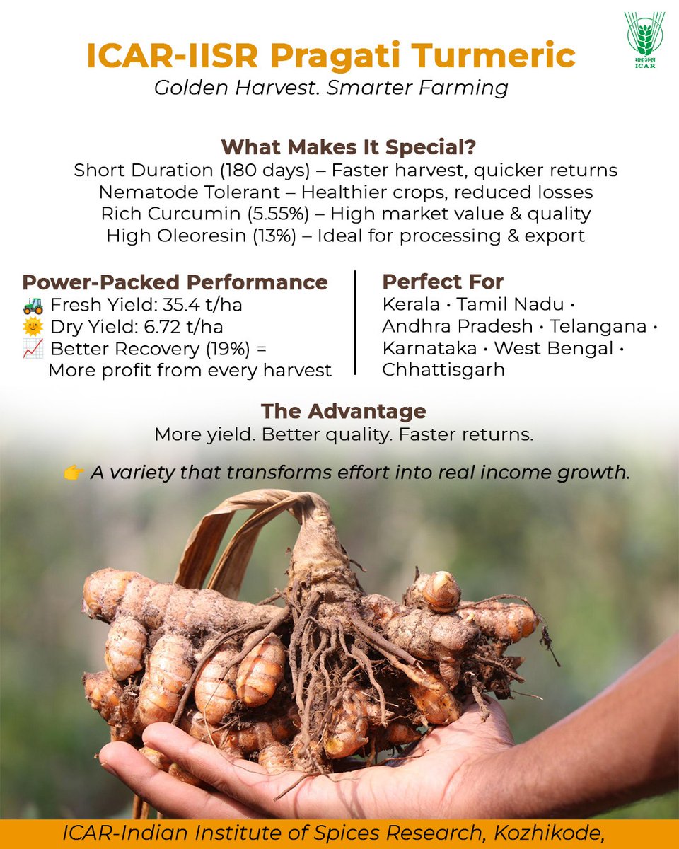 Indian Council of Agricultural Research. tweet media