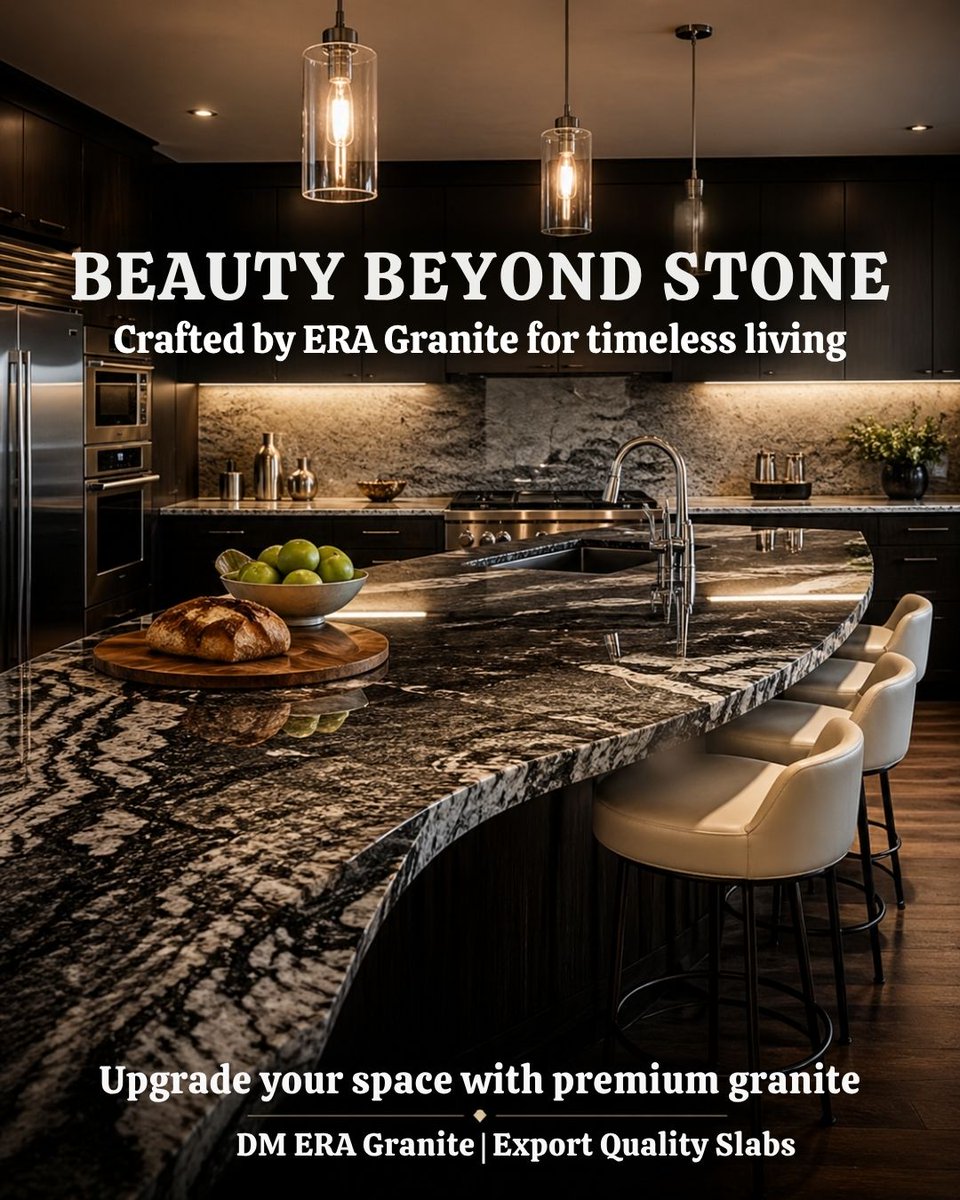 EGranite_ca's tweet image. Beauty Beyond Stone ✨
Elevate your kitchen with premium granite that blends timeless elegance with unmatched durability.
📩 DM ERA Granite for export-quality slabs.

#LuxuryLiving #Granite #KitchenDesign #InteriorDesign
