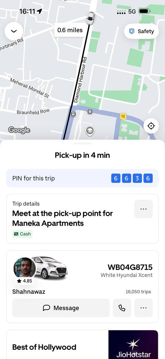 ProfKumar's tweet photo. @Uber_India Driver  called to ask my destination when I didn’t reveal. He waited for me to cancel for 10 mins before cancelling. Pls take action https://t.co/bhIZpqcraR