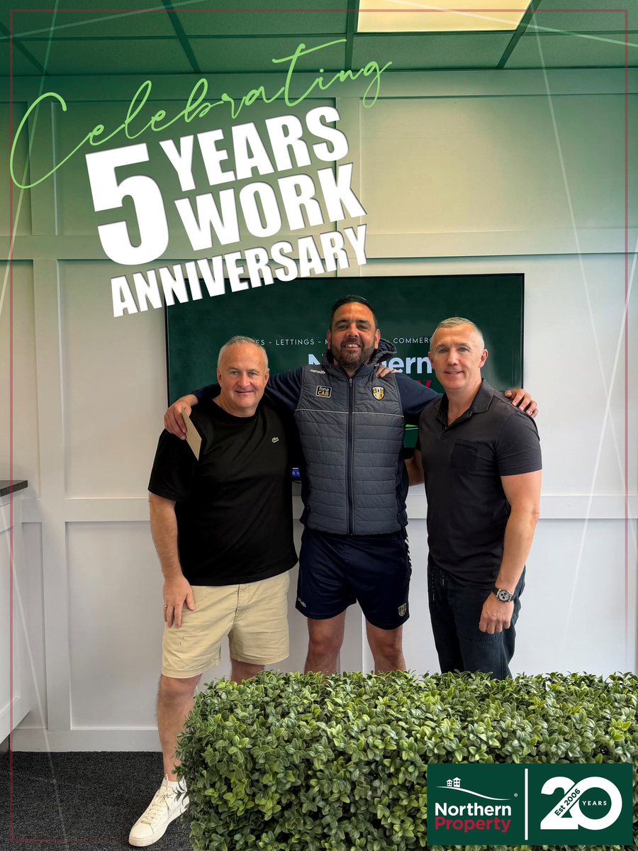 propertyni's tweet image. Our Media &amp;amp; Marketing Manager Seán is with us 5 years today!

A fantastic milestone for us all at Team Northern and we look forward to many more!

Well done 

#northernproperty #Celebrate #allThingsProperty #belfast #appreciation