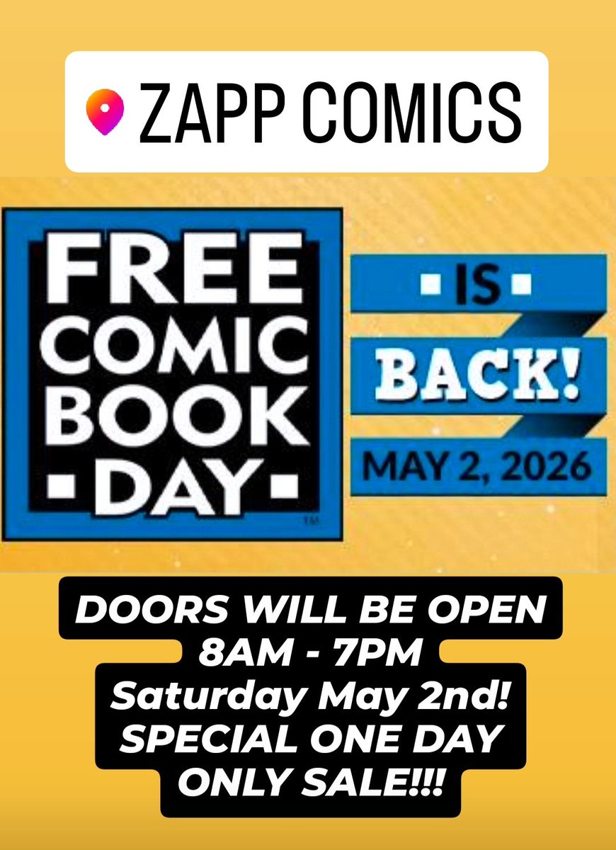 💥Zapp Comics💥 tweet media