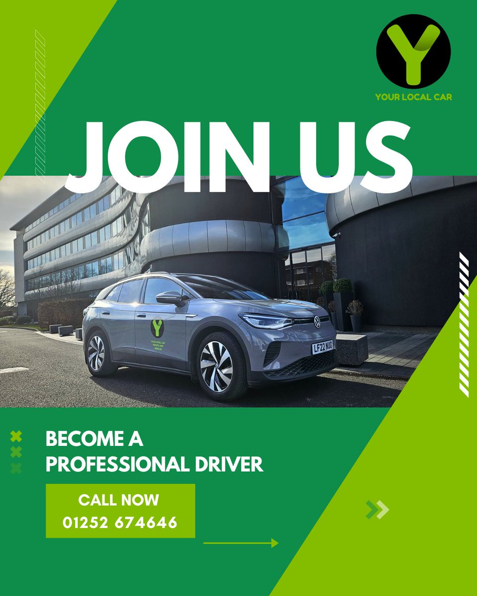 YourLocalCar's tweet photo. 🔍 Looking for a job with more control over your schedule?
⏱ Want flexible hours? 
💷 Need extra income?
Either way, we’ve got you covered! 
Join our team of friendly drivers today and get started in no time. 🚖📲 Call us now
 01252 674646
#taxidrivers #recruiting #driverswanted https://t.co/YRnRYkrVF4