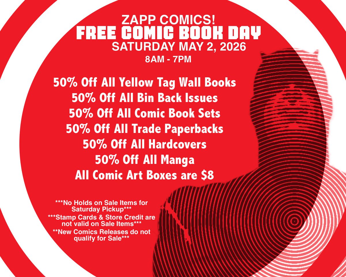 💥Zapp Comics💥 tweet media