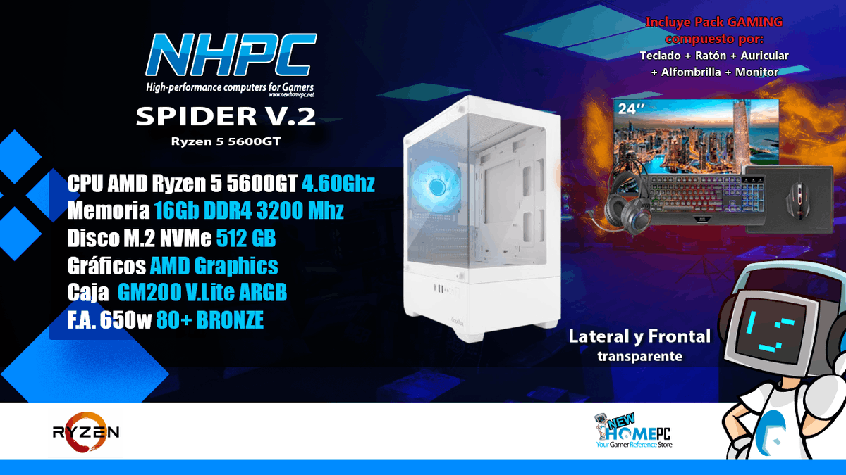 New Home PC | PCs Gaming Rubí tweet media