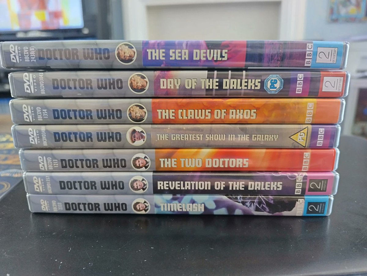 DrWhoenthusiats's tweet image. Doctor Who Dvd Bundle Joblot McCoy Pertwee Baker X7 Sea Devils Daleks

Ends Sat 3rd May @ 13:54

#ad #doctorwho #thdoctor #tardis #whovian #drwho

ebay.us/yQPKrl