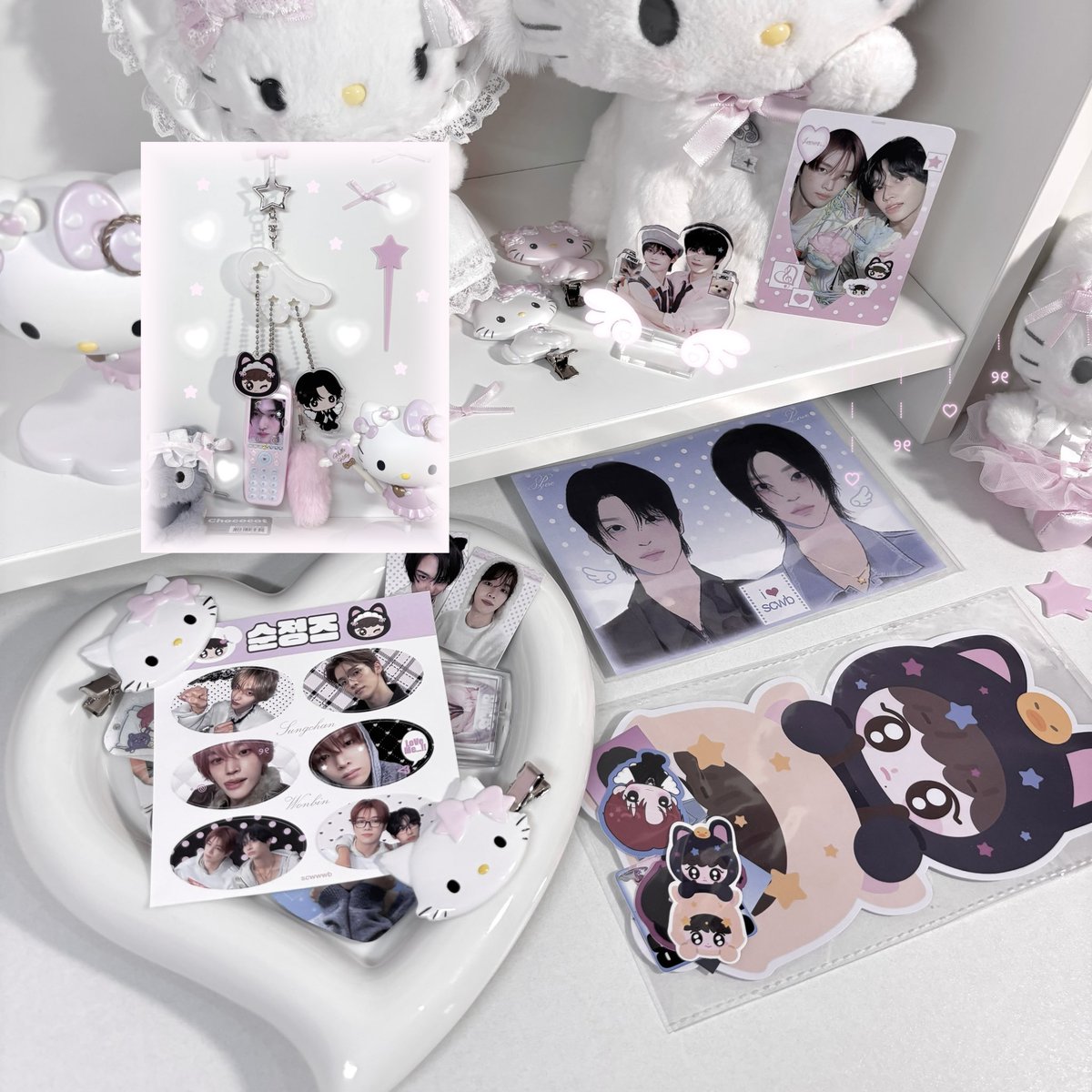 angelicbbin's tweet image. just got the cutest mail ever from @scwwwb 🥺♡ tysmm! everything is so pretty i’m in love.. ‹3 will cherish these babies so much #forever ପ(ूᴗ͈ ˬ ᴗ͈)ଓ