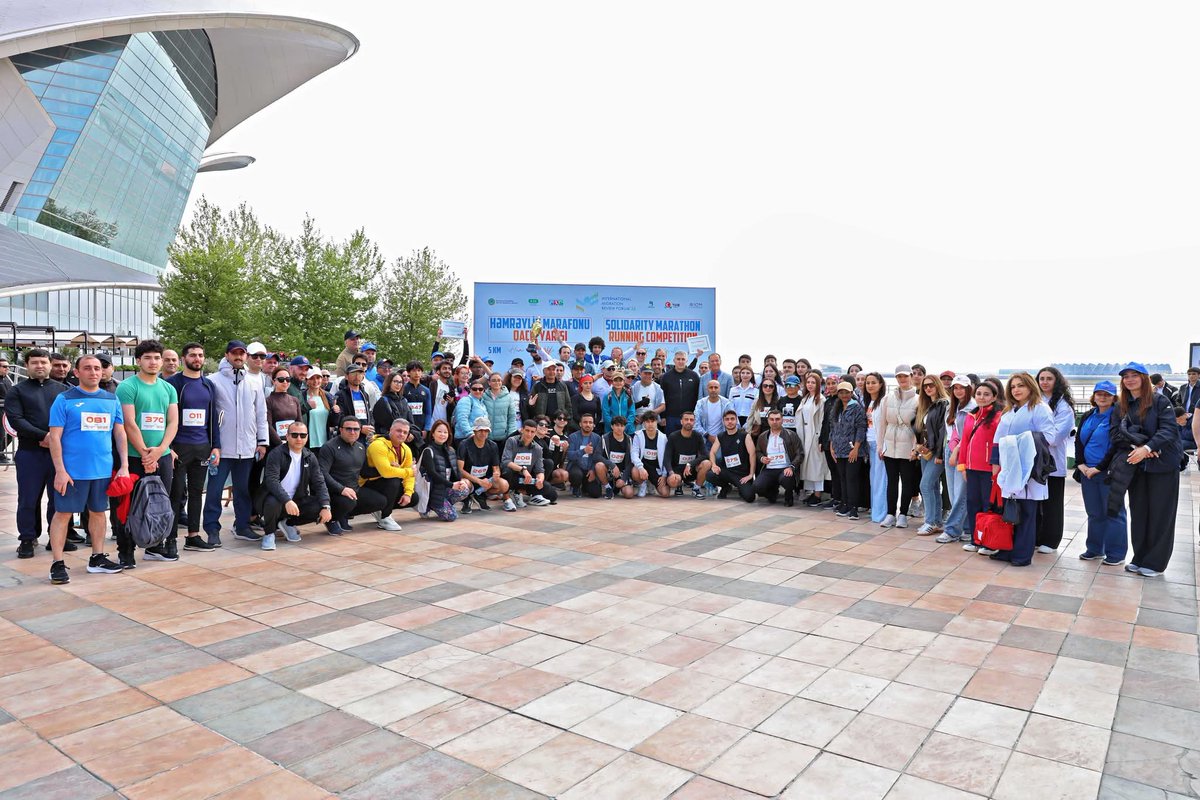 migrationAZE's tweet image. "Solidarity Marathon – IMRF 2026" running competition organized by the State Migration Service.
​#StateMigrationService #SMS #InternationalMigrationReviewForum26 #IMRF2026