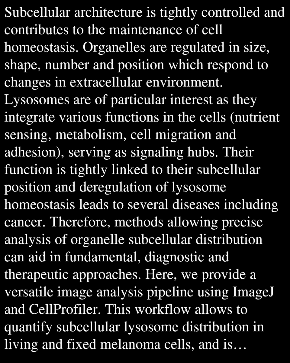 Cell Behavior Papers tweet media