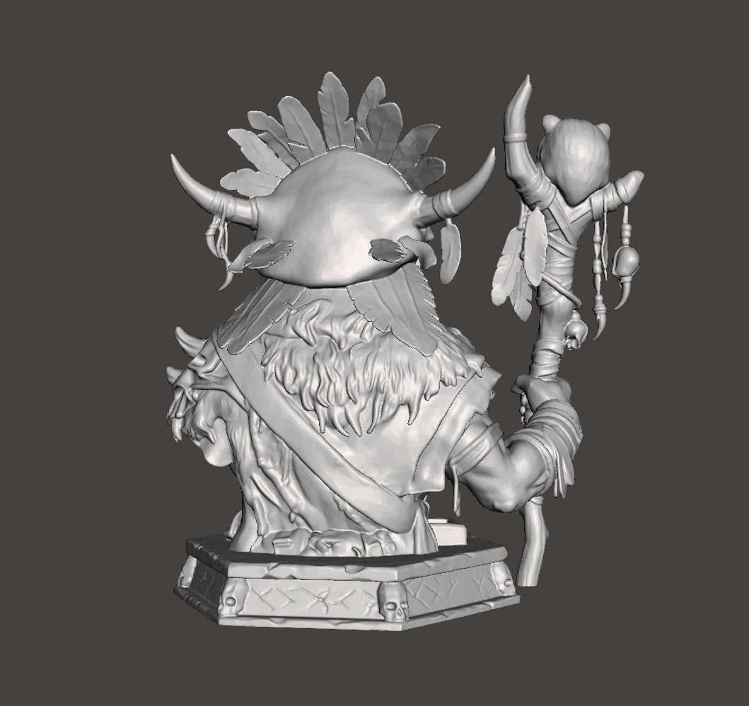 Hiks3DStudio's tweet image. New Sculpt Alert! 💀 The Tribal Spirit Shaman is now live. 9 years of sculpting experience packed into one high-detail bust.

Link: cults3d.com/en/3d-model/ar…

Retweets appreciated! Commissions: hamzaisrarkhalid@gmail.com #3DPrint #ZBrush #Art