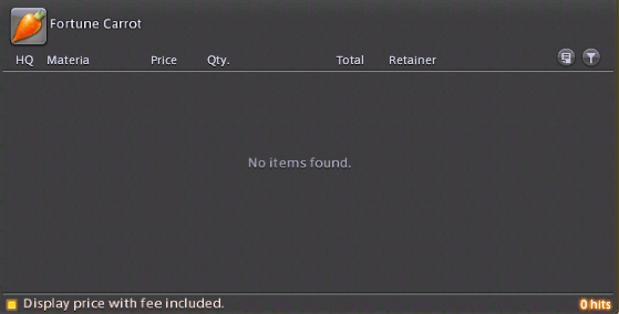 Chris_Naabie's tweet image. Someone bought all the carrots in Balmung lol #FFXIV #FF14