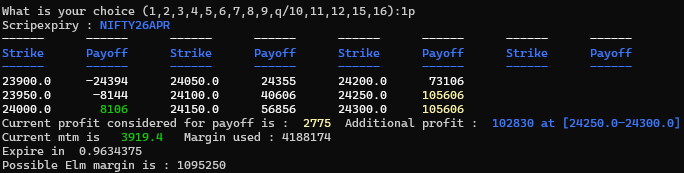 SriniVega's tweet image. Very rarely i take position for nifty expiry. So took some minimum position to try some luck.

will make max profit at 24300...

#Srinivega