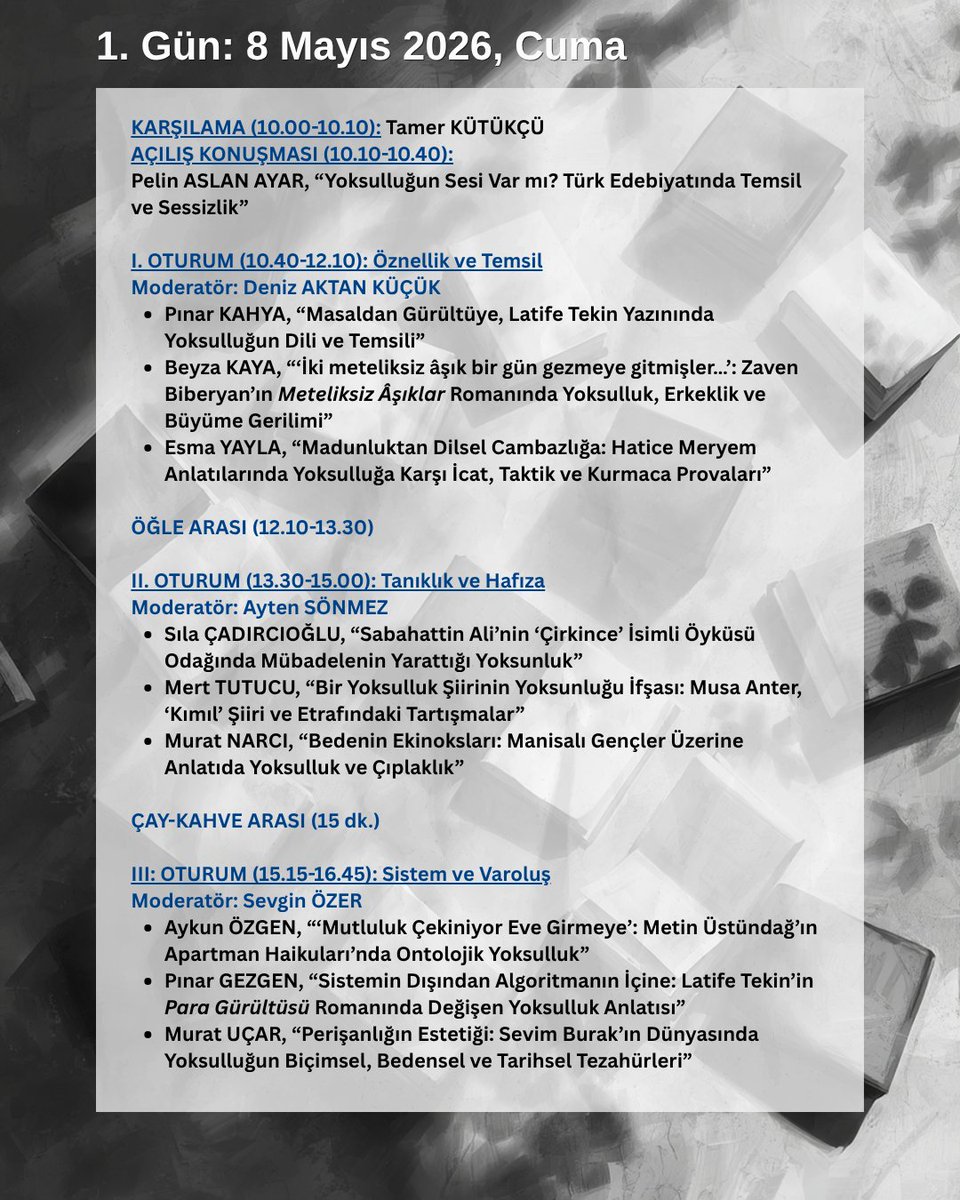 Sabancı University Turkish Language and Literature tweet media