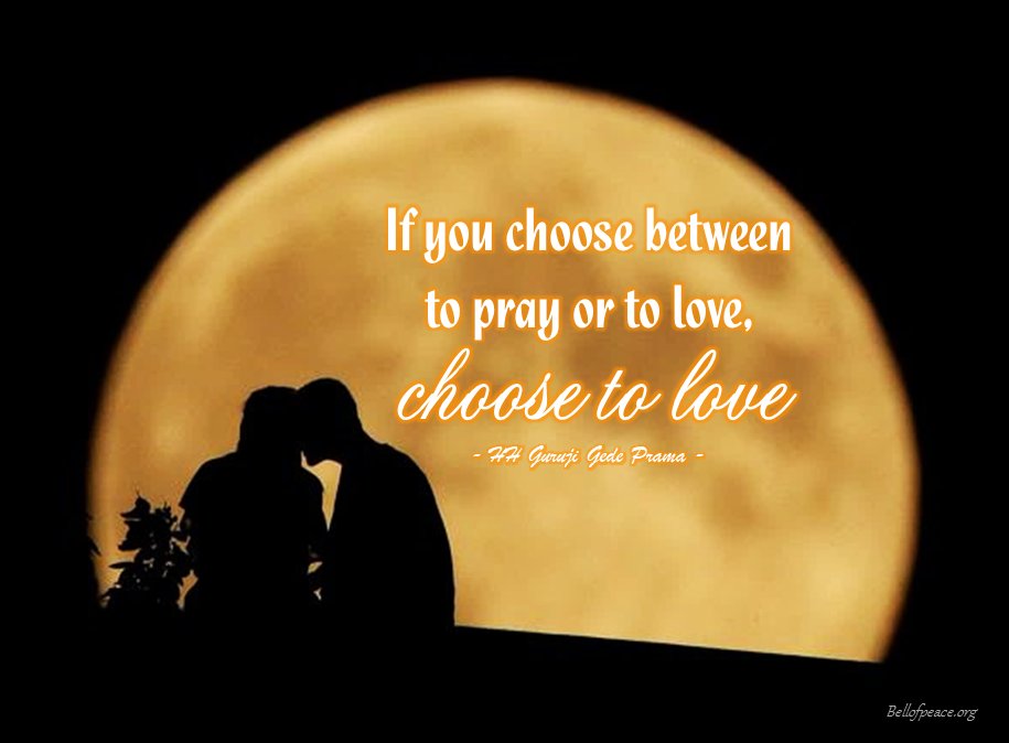 gede_prama's tweet image. If you choose between... #bali #love #peace #meditation #JoyTrain
bellofpeace.org
Photo courtesy: Pinterest