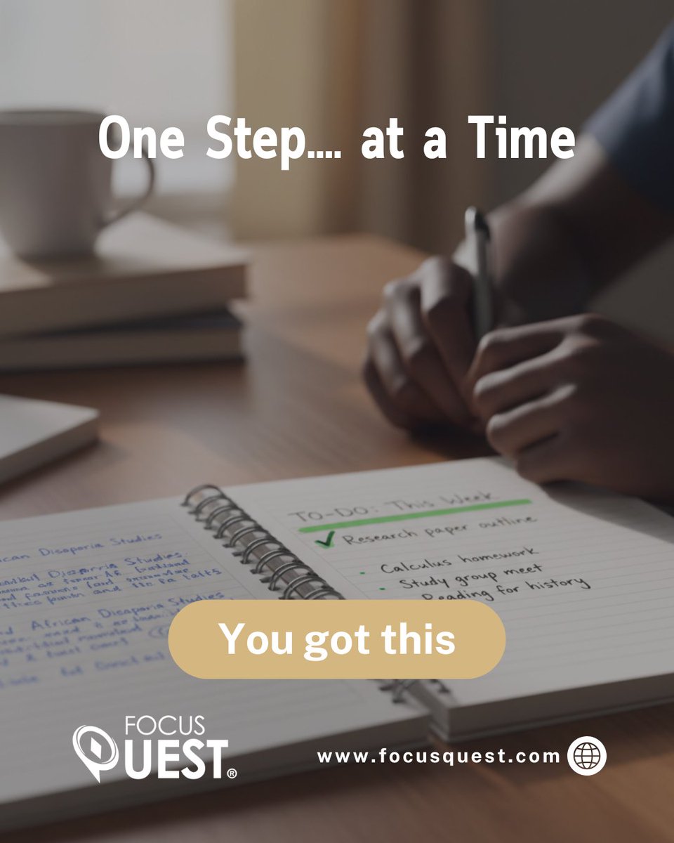 thefocusquest's tweet image. You don’t have to do everything today.

Just do one thing that moves you forward.

Progress builds quietly.

👉 Follow FocusQuest and keep building step by step.

#SmallSteps #FocusQuest #StudentProgress #LearningJourney #HBCUStudents